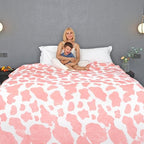 Pink Blanket, Queen/Full Size, 90"x90" - Image 4