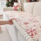 Christmas Couch Cover, Christmas Plush Sofa Cover for Dog Pet 1PC by PJLZJFBY