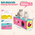 AsFrost 33inch Interactive Cat Toy Feather Toys Playhouse for Indoor Cats - Image 5
