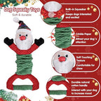 Newget Christmas Dog Toys, Plush Squeaky Interactive Toy for Puppy Teething - Image 2