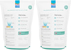 PrettyLitter Health Monitoring Cat Litter, Calm Aloe, 2-Pack, 6 lb. Bags | Up to 2 Months Supply, Non-Clumping, Advanced Odor Control, Automatic Litter Box Compatible, Color Changing Silica Crystals