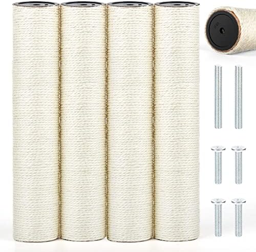 4 PCS M8 Cat Scratching Post Replacement, 15.7 x 3.1 Inches by LifeIdeas
