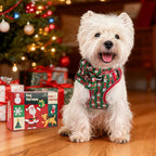 PUPTECK Christmas Dog Harness Collar and Leash Set with Gift Box, No Pull Soft Light Pet Harness, Reflective Adjustable Puppy Vest, for Small Sized Dogs Cats Walks, Red&Green XS - Image 6