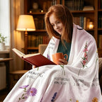 Christian Gifts for Women, Christian Throw Blanket 40'' x 60'' - Image 5