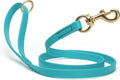 Viper Biothane K9 Working Dog Leash Waterproof Lead for Tracking Training Schutzhund Odor-Proof Long Line with Solid Brass Snap for Puppy Medium and Large Dogs 6ft, Sky Blue