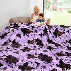 Queen Size Fleece Blanket for Bed, 90x90inches by IMUKU