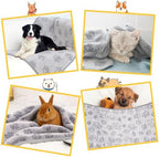 41" x 30" Dog Blankets for Medium Dogs, Cat, Premium Soft Dog Blankets - Image 3