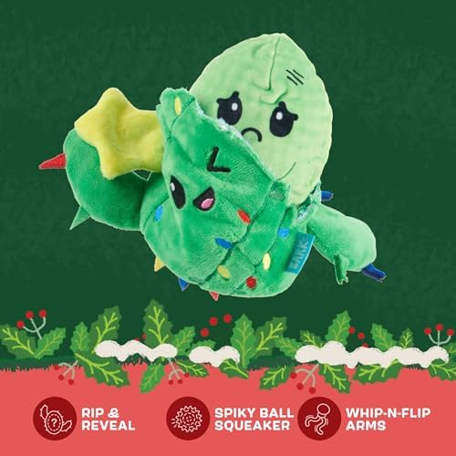BarkBox Consuela the Christmas Cactus 2-in-1 Interactive Plush Dog Toy - Image 4