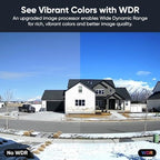 WYZE Cam v4 (Latest Model), 2.5K AI Security Camera, Indoor/Outdoor Cameras for Home Security, Baby Monitor & Pet Camera, Vibrant Color Night Vision, No Subscription Required