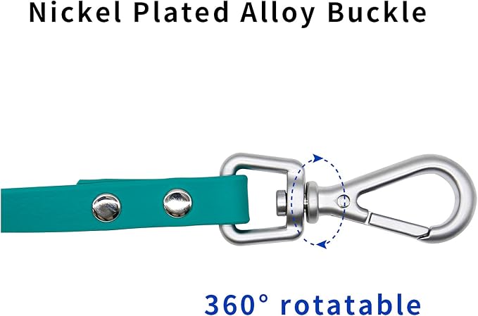 Waterproof Long Dog Leash Recall Training Lead 5 10 16 30 50 Foot for Large Medium Small Dogs Outdoor Training Walking Playing and Camping
