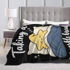 Sleepy Star Blanket Throw Gift for Girls Women 80"X60" - Image 6