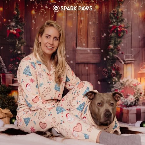 Spark Paws Christmas Matching Dog and Owner Pajama Bottoms - Image 6