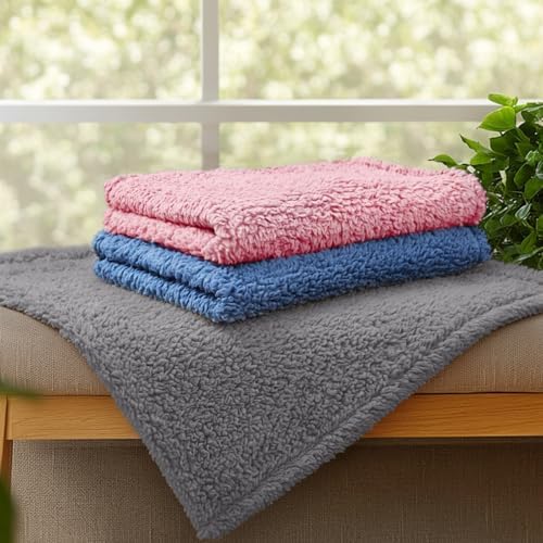 Luciphia 3 Pack Soft Sherpa Fleece Blankets for Dogs Cats Puppies,41"x31" - Image 5