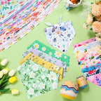 Geyoga 240 Pcs Dog Bandanas Bulk Summer Pet Bandanas with Floral Design - Image 4