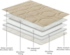 Tcksstex Waterproof and Anti-Slip Dog Bed Cover and Pet Blanket Sofa Pet Bed Mat ，car Incontinence Mattress Protectors Furniture Couch Cover for Most Cats Dogs, Pets