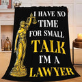 Lawyer Gifts Blanket for Girls Women Boys Men Adults Kids Soft Cozy Fleece Legal Lady Justice Throw Blankets Warm Flannel Plush Lightweight Decor for Couch Bed Sofa 80"X60" by Unknown