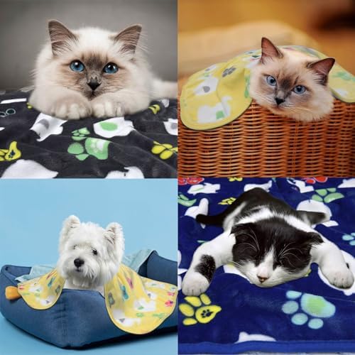 Rezutan Dog Blanket for Medium Dogs 3 Pack Premium Soft Puppy & Cat - Image 2
