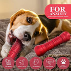ZIKATON Dog Squeaky Toys for Aggressive Chewers, Durable Chew Toys for Large Medium Breed Dog, Dog Toys, Tough Durable Dogs Toys with Natural Rubber - Image 2