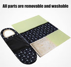 Dog Bed or Cat Bed,2 Ways to Use,Indoor Pet House with Fluffy Mat,Removable and Washable Cover,Splash-Proof House and Non-Slip Bottom,for Medium Dogs and Cats(L Plaid & Gray)