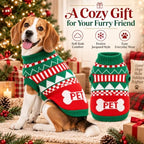 Dog Sweater for Medium Dogs Girl Boy Winter, Dog Clothes, Green, L - Image 7