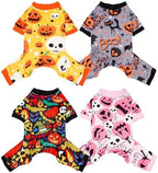 PET SHOW 4 Pack Fleece Dog Pajamas Warm Halloween for Extra Large Dogs by PETSHOW