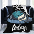 Sleepy Vacuum Blanket Throw Gift for Girls Women 60"X50" by Unknown