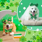 Huhumy 50 Pcs St. Patrick's Day Dog Bow Ties St. Patrick's Day Collar Bulk - Image 4