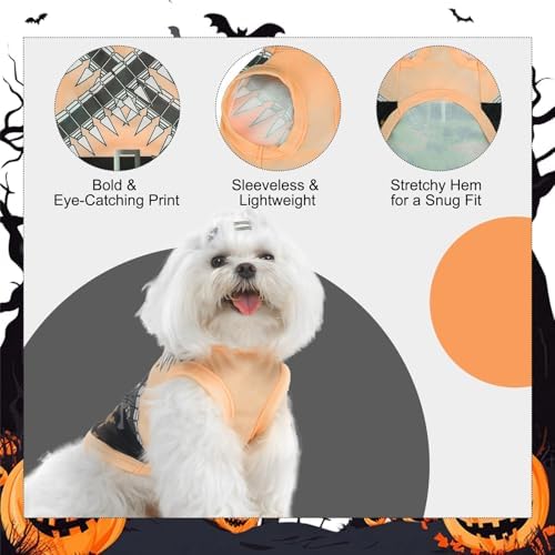 BINGPET Dog Halloween Shirt, Gunner Funny Costumes, Soft Cotton T-Shirt - Image 5