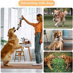 Squeaky Dog Toys, Stuffed Large Dog Toys to Keep Them Busy, Interactive Plush Chew Toys with Crinkle Paper, Tough Pet Animal Toys for Small Medium Large Dogs - Platypus - Image 6