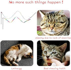 Cat Wand Toys Interactive Kitten Toys for Indoor Cats-2Pcs - Image 5