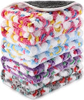 Reginary 4 Pcs Guinea Pig Fleece Cage Liners, Moon Star, 24 x 47 Inch by Reginary