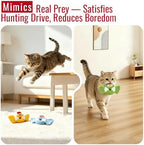 Retro Shaw Cat Toys Bird, Catnip Toys for Indoor Cats, 3 Pack, 8.26 Inches - Image 5