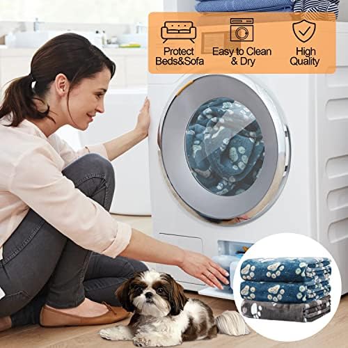 Rezutan Dog Blanket for Medium Dogs 3 Pack Premium Soft Puppy & Cat - Image 6