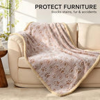 Luciphia Waterproof Dog Blanket Reversible Sherpa Fleece for Small Dogs Cat - Image 5
