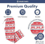 Spark Paws Christmas Matching Dog and Owner Pajama Bottoms - Image 3