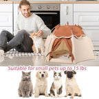 Gigreinc Cat Tent for Indoor, Indoor Dog House,Kitten Tent for Small Dogs - Image 5