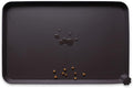 Hoki Found XX-Large Silicone Pet Food Mats - Non Slip Cat Dog Bowl Mats - Waterproof Dog Cat Food Tray - Dark Oak