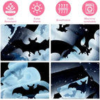 COMFAR Cute Halloween Blankets for Kids/Teens/Women/Men/Adults, Spooky Blanket for Boy/Girls/Toddler, Fall Throw Blanket for Couch 40" x 60 - Image 7
