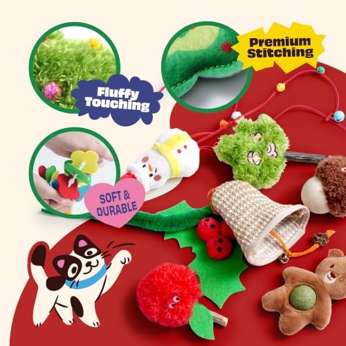 Nocciola Christmas Cat Toys Box Gift- Advent Calendar 2026 24Days Surprise - Image 6