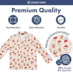 Spark Paws Christmas Matching Dog and Owner Pajama Top - Image 3