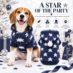 Dog Sweater for Large Dogs Girl Boy Winter, Dog Clothes, Blue, 2XL - Image 7