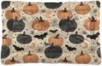 Halloween Vintage Pumpkins Dog Bed Mat 18"x24" by Mazeann