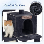 Gitelsnour Cat Tree Tower Multi-Level with 2 Scratching Boards, GCT022G - Image 3