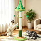 51'' Extra Tall Cat Scratching Post,Heavy Duty Thick Sisal for Indoor Adult by EMUST