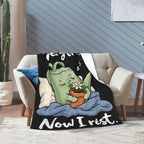 Sleepy Watering Can Blanket Throw Gift for Girls Women 50"X40" - Image 2
