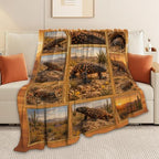Gila Monster Throw Blanket Gifts for Lizard Lover Boy Men 50"X40" - Image 5
