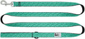 RC Pets Dog Leash | 6ft Leash with Durable Grip, Reflective Label & Accessory Ring | 1-Inch Wide, Soft Webbing | Gemstone