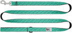 RC Pets Dog Leash | 6ft Leash with Durable Grip, Reflective Label & Accessory Ring | 1-Inch Wide, Soft Webbing | Gemstone