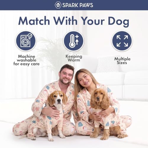 Spark Paws Christmas Matching Dog and Owner Pajama Top - Image 5