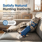 Fashion's Talk Catnip Toys for Indoor Cats, 2-Pack Large Plush Fox & Owl Kicker Toys, Cat Chew Toys with Crinkle Sound Organic Catnip – Hunting Instincts Exercise (2) - Image 7